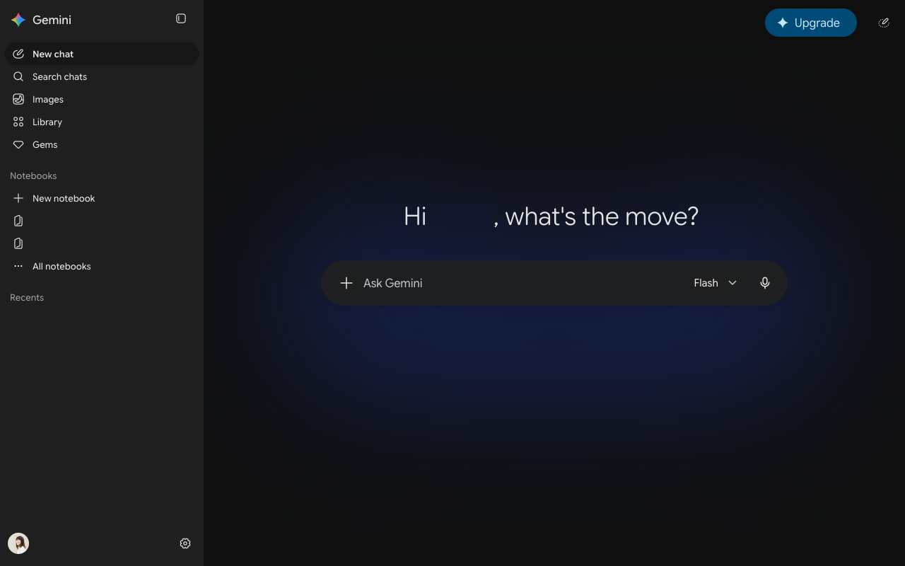 Gemini UI screenshot, desktop, week of September 7, 2026