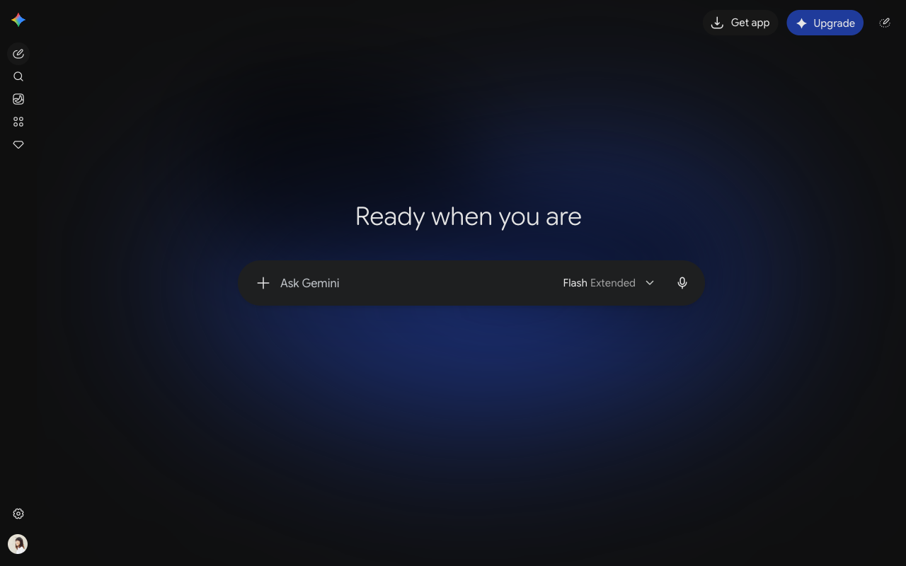 Gemini UI screenshot, desktop, week of September 28, 2026