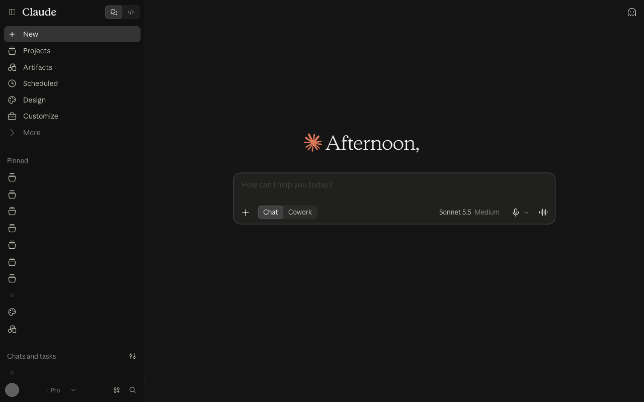 Claude UI screenshot, desktop, week of October 19, 2026